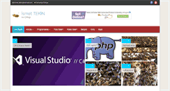 Desktop Screenshot of ismettekin.com